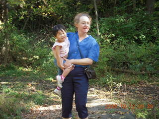 411 6nc. Norristown farm park - Betsy carrying Cecelia